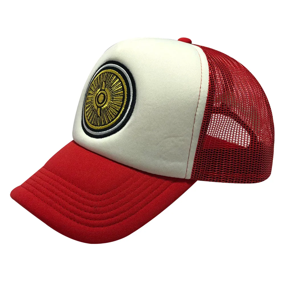 Courbe bord maille coton matériel petit MOQ cadeau chapeau de haute qualité au détail populaire casquette de camionneur chapeau personnalisé casquettes de sport de baseball