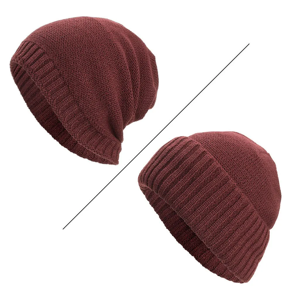 Berretti fatti a mano da uomo invernali Kep Warm Berretti lavorati a maglia Cappello 6 colori Gorros Brand Beanie Skull Caps Bonnet WM092