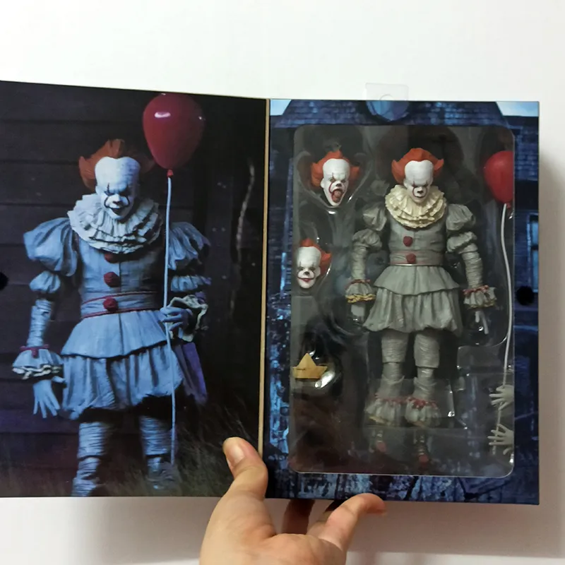 NECA Pennywise Action Figure Stephen King's Iron Horror Toy Doll