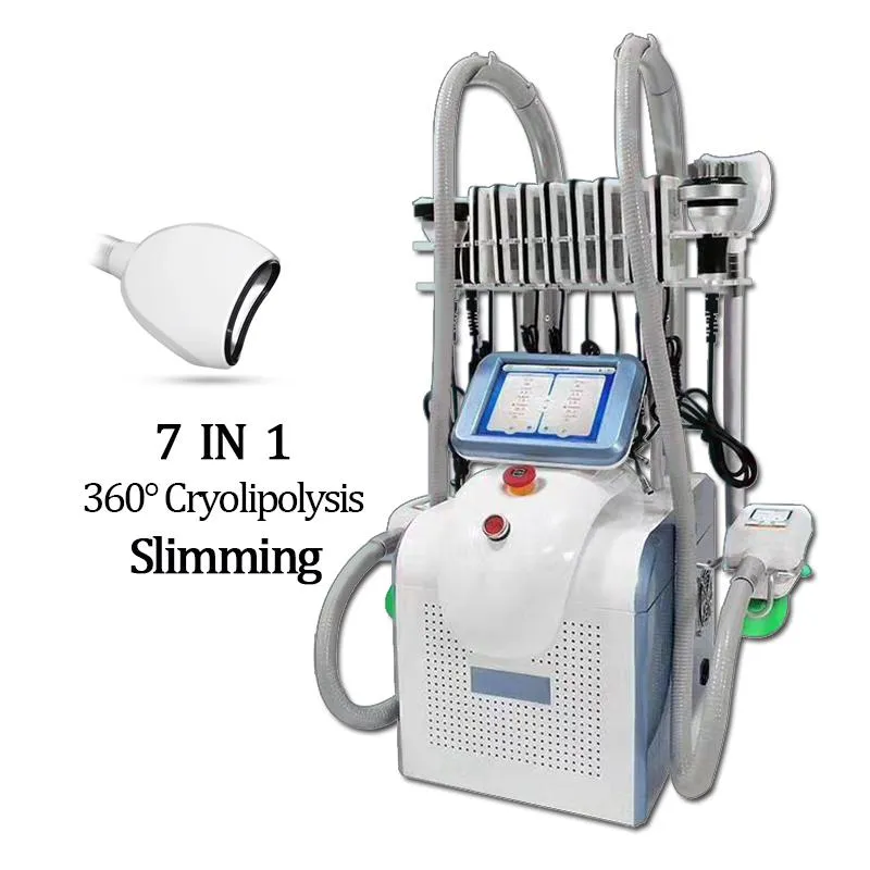 Mais novo Cryolipolysis 360 Surround Refrigeração Tecnologia Gordura Máquina de Congelamento Cryolipolysis Peso Equipamento com Three Cryo Handle