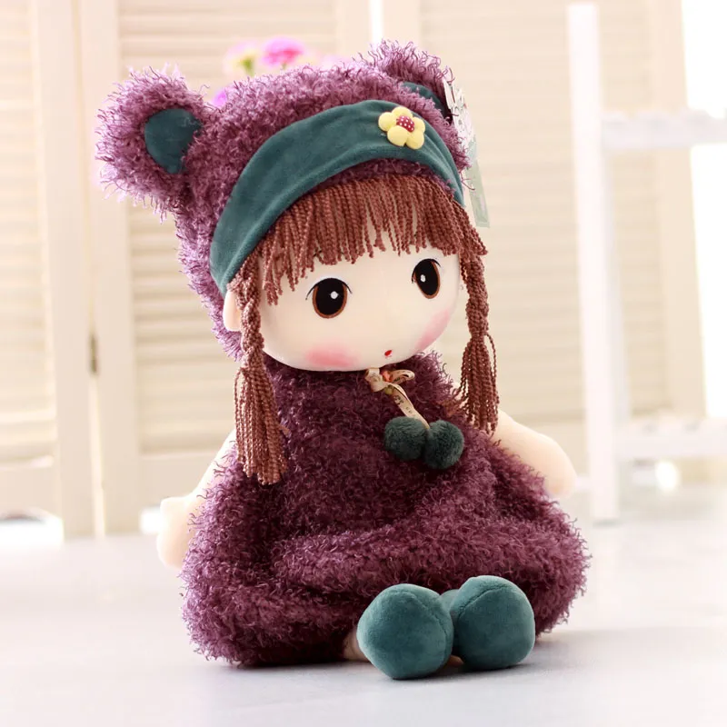 40cm Fashion girl doll attractive cute stuffed high quality Mayfair dolls plush toys series soft toy for children birthday gifts