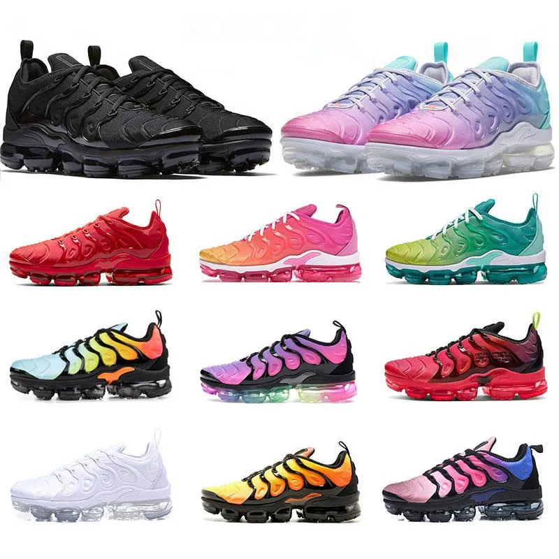 max vapormax utility vapormax plus tn Tropical Twist Utility scarpe da corsa da uomo Neon Triple Red Black Grey uomo donna scarpe da ginnastica sneakers sportive firmate