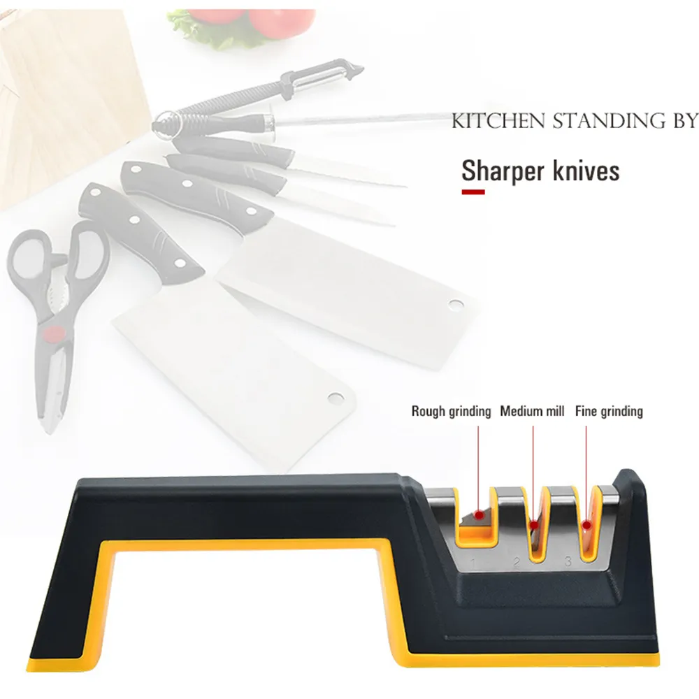 Kitchen Razor DHgate.com:Professional Knife Sharpener - 3-in-1 Multi-Functional ...