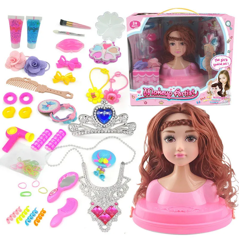 Princess barbie clearance doll makeup