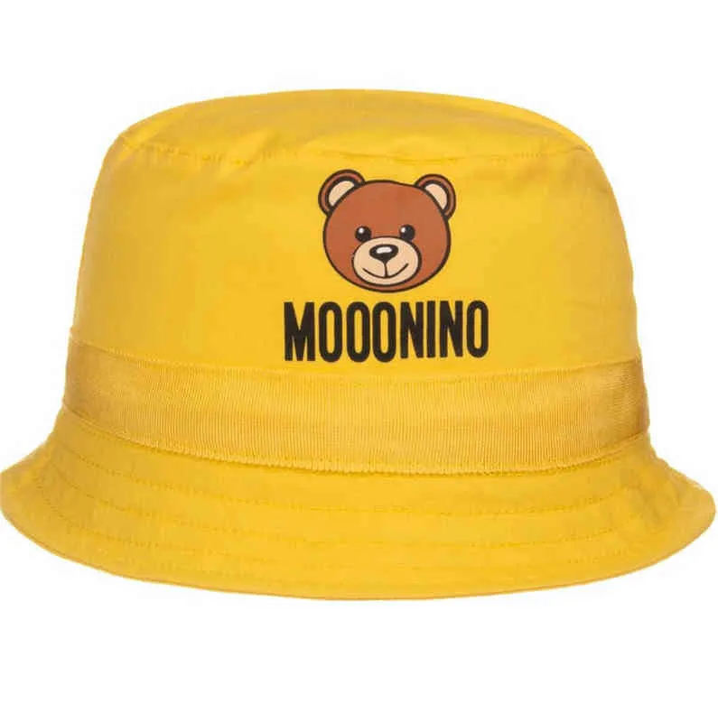 Amor Mosh Diseñador Brand Kids Hat Baby Bucket Sombreros delgados Fisherman Boys Sunhat Spring Summer Boy Caps de protección solar Niños Outside Beach Soft Bonnet