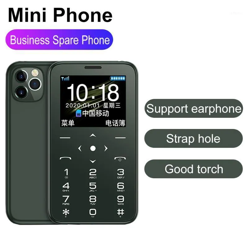 Lettori MP4 Soyes 7S Plus 7S + Telefono a schede ultra sottile per piccole cellule 1.5 "IPS Student Mini Pocket Mobile Torcia portatile MP3 Camera1