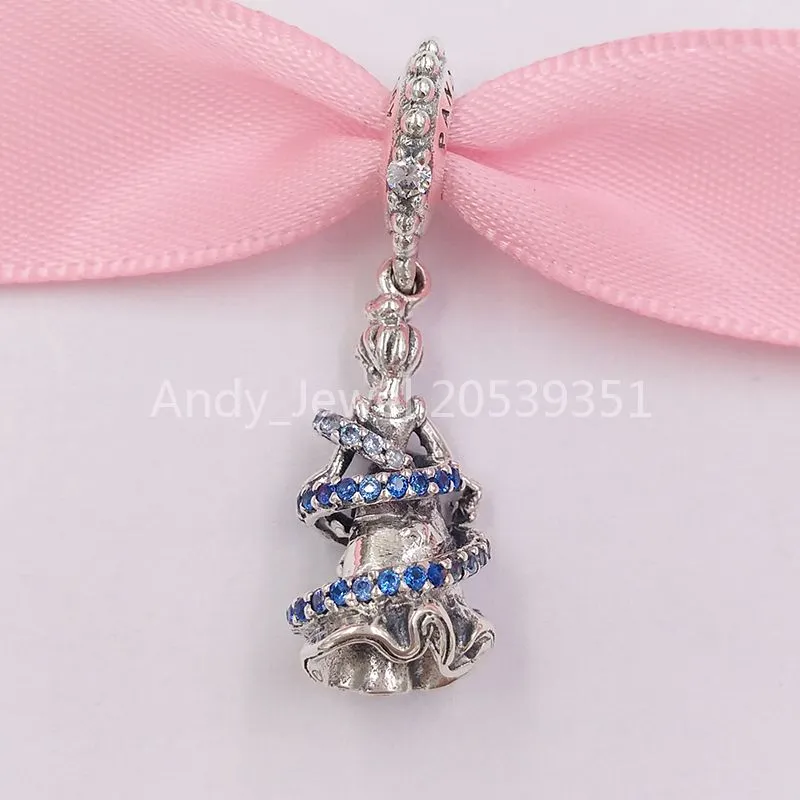 Andy Jewel "정통 925 Sterling Silver Beads Pandora dsn 신데렐라 마법의 순간 매력 매력에 맞는 유럽 판도라 스타일 보석 브레이스에 맞습니다.