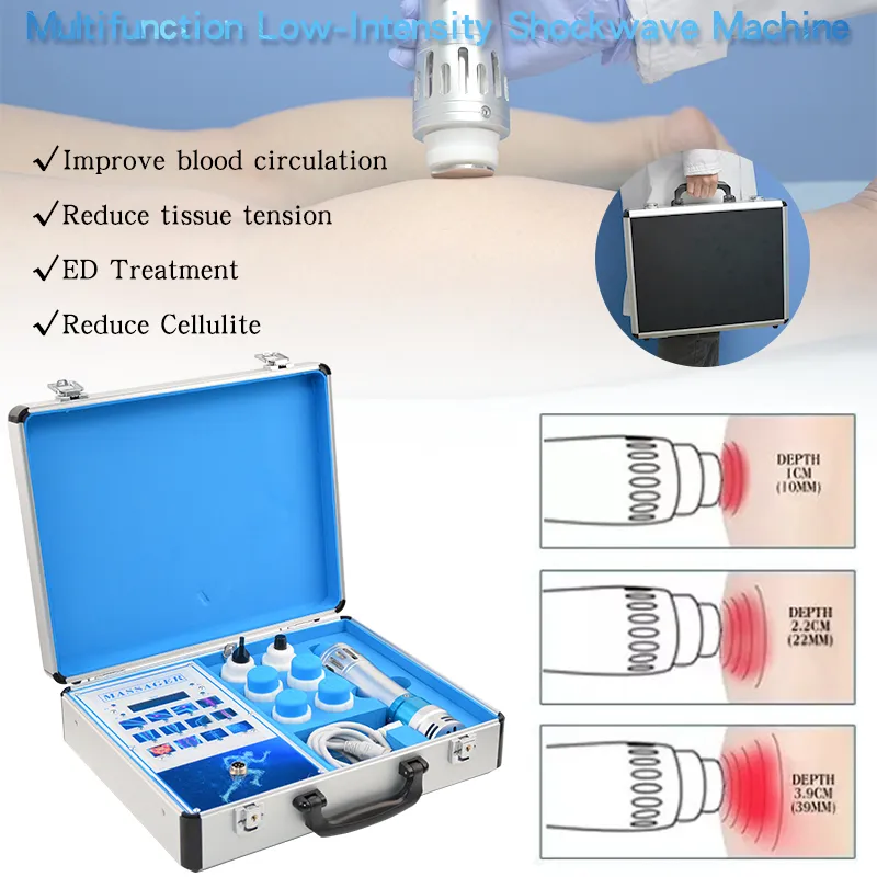 New Health Care Shock WaveTherapy Massage Gun Slimming Pain Relief Shockwave Machine For ED Treatment