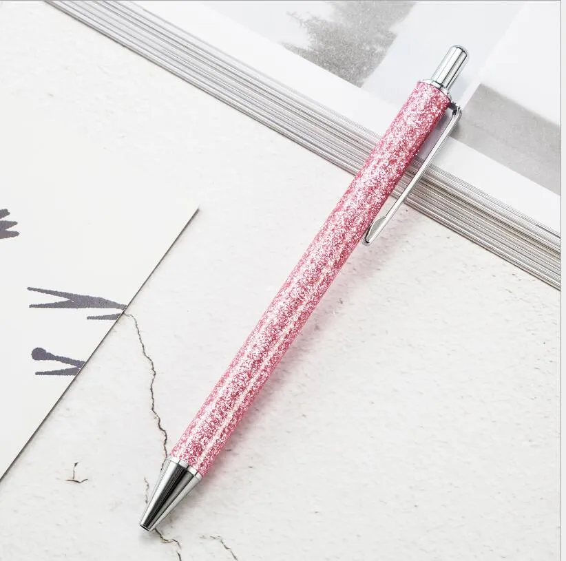 Ballpoinsts Kolorowe Długopisy Długopisy Durable Metal Pen Kreatywny Szkolne Biurowe Biurowe Pisanie Dostaw Twórczość Pióro Pen Biznes WMQ178