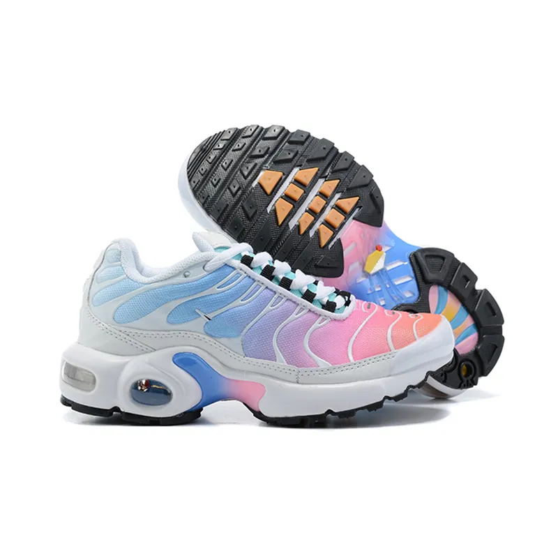 ✨ 5 Estrellas Nike Air Max TN TN Kids Running Shoes Tn Enfant Soft Soft  Soft Chaussures Garçons Garçons Tns Plus Sneakers Baskets Youth Requin  Taille De La Taille 28 35