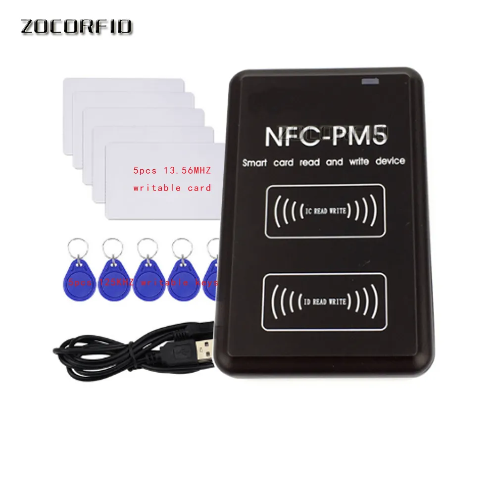 RFID NFC Copier IC ID Reader Writer Duplicator Flush Mount 125 kHz 13. ...