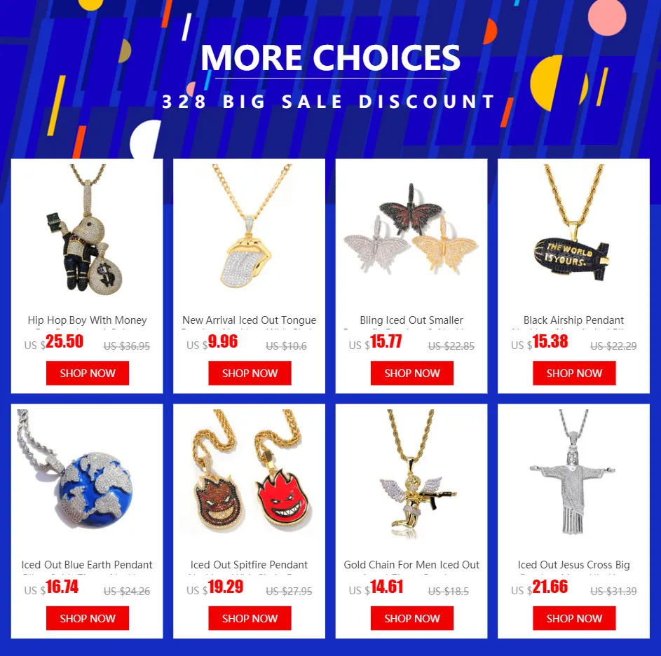 Hip hop sales jewelry king