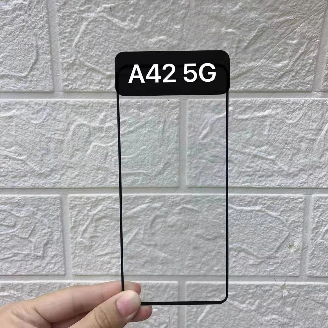 9 H Tam Kapak Temperli Cam Ekran Koruyucu için Samsung Galaxy A3 Çekirdek A42 5G M51 M01 Çekirdek 200 adet / grup