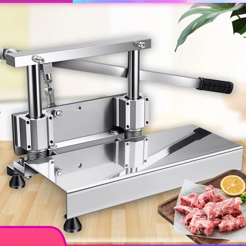 Free Shipping Best Quality Home Use Pork chops Cutting Machine Manual Bone Cutter