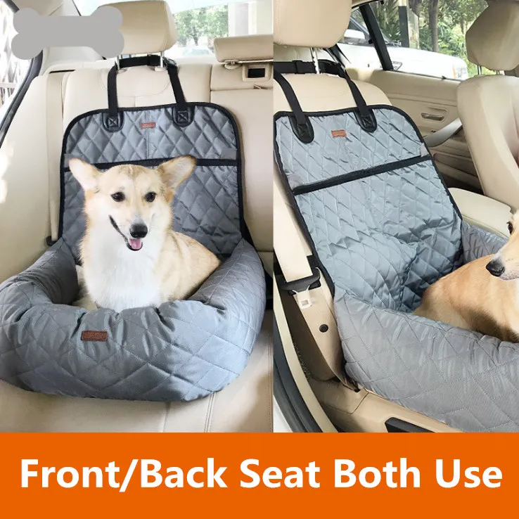 Asientos perro asiento de coche cama de acceso Coche perro para perros  medianos Pequeño delantero / trasero del asiento interior / uso del  automóvil