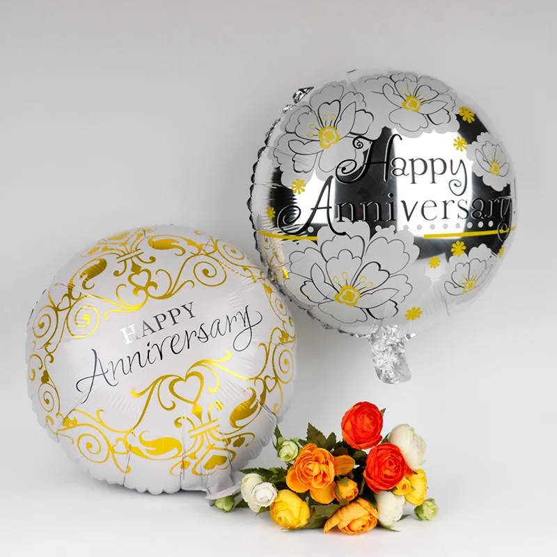 1pc 18 tums kärlek Familjekoration Presentluftsballongjubileum Happy Balloon Festival Party Supplies