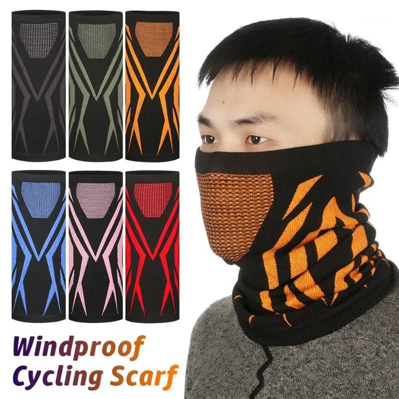 Winter Neck Warmer Outdoor Running Sports Headwear Mountaineering Skiing Scarf Bicycle Bandana Bike Headbands Cycling Caps & Masks