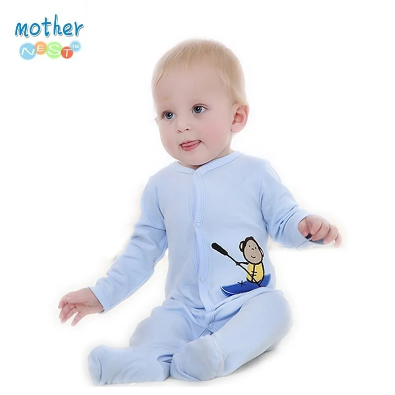  Spring Autumn Baby Romper Long Sleeves Baby Clothes Baby Boy Clothes Cartoon Animal Jumpsuit Baby Girl Romper Baby Clothing (1)