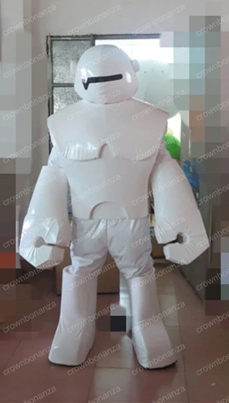 Costume da mascotte robot di Halloween Abiti da personaggio dei cartoni animati di alta qualità Abiti da esterno per feste di compleanno di carnevale di Natale per adulti