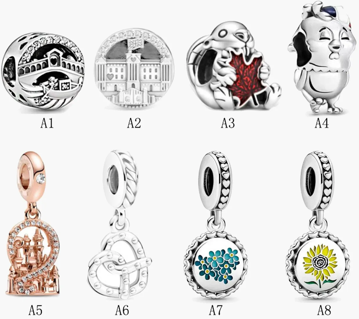 Real S925 Sterling Silver Charms Bransoletki Nowa Szkoła Zamek Koraliki Wąż Łańcuch Snap Class Bransoletka Fit Dla Pandora DIY Bead Charm