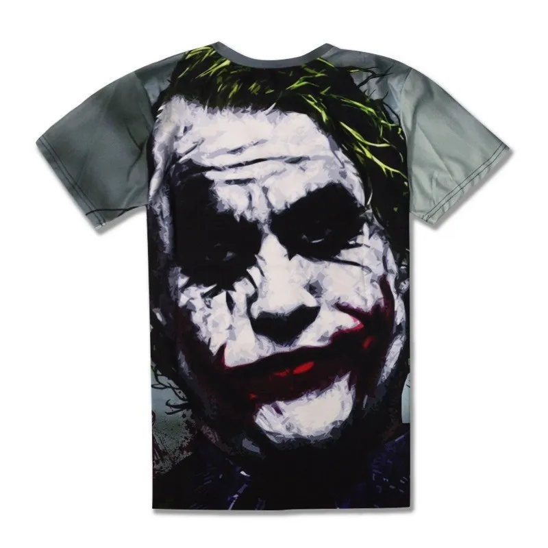 Halloween Joker 3D T shirt Casual Funny Anmie Character Joker Poker 3D T-shirt Summer style Full Printing Tops Tees (3)