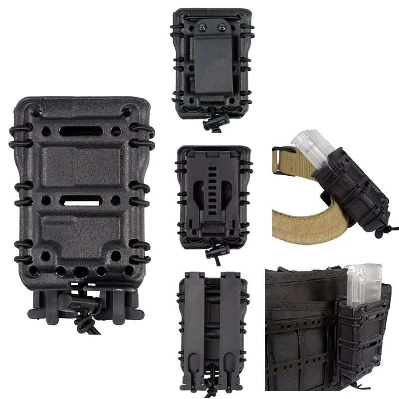 Tactical Airsoft Fast Mag Accessory Pouch Bullet Shell Fast 5.56 / 7.62 Magazine Box NO06-111