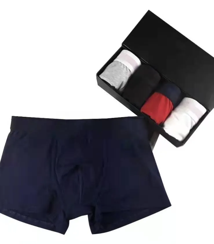 Designer Mens Underkläder Boxer Briefs Underbyxor Sexiga Klassiska Män Shorts Andningsbara Casual Sport Bekvämt Mode kan mixa färger