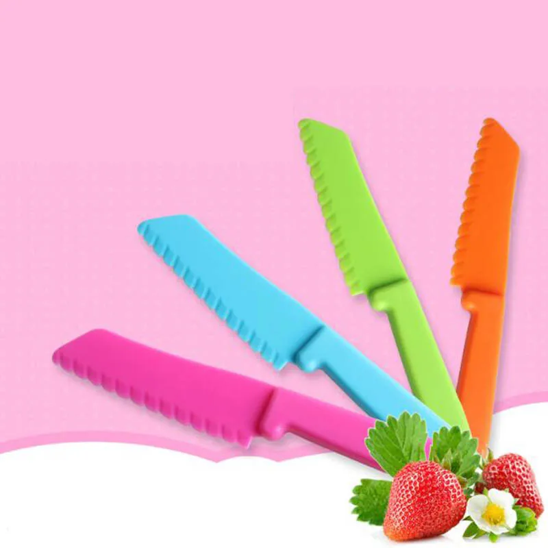 RICHERI 3 cuchillos de cocina para niños cuchillo de plástico con borde  dentado para niños frutas y verduras cuchillo de chef seguro para niños –  Yaxa Guatemala