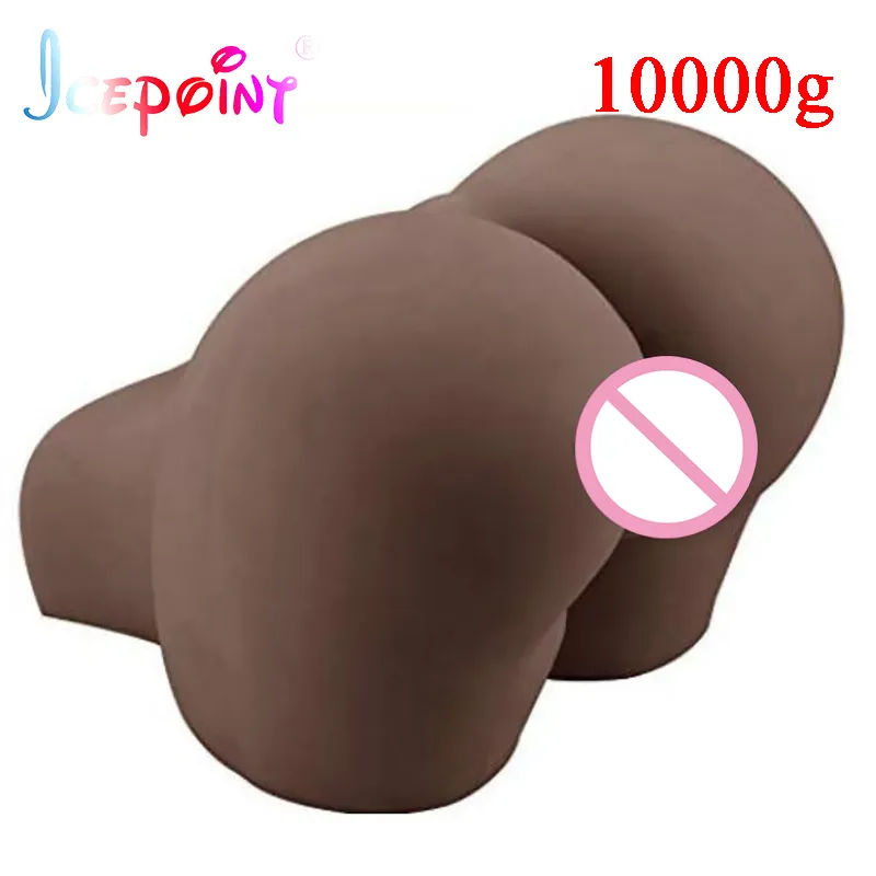 10kg 2020 Newest 3D Big Beautiful Ass Male Masturbator Real Vagina And Anal TPE Sex Doll Adult Products Men