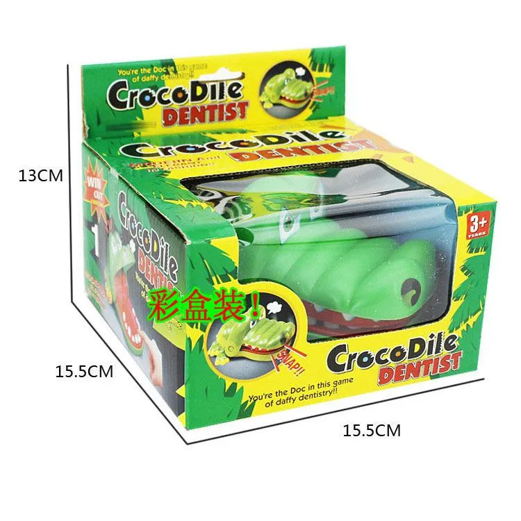 Crocodile Teeth Jouets Jeu pour les enfants, Crocodile Mordant Doigt  Dentiste Jeux Drôle Alligator Dents Jeu