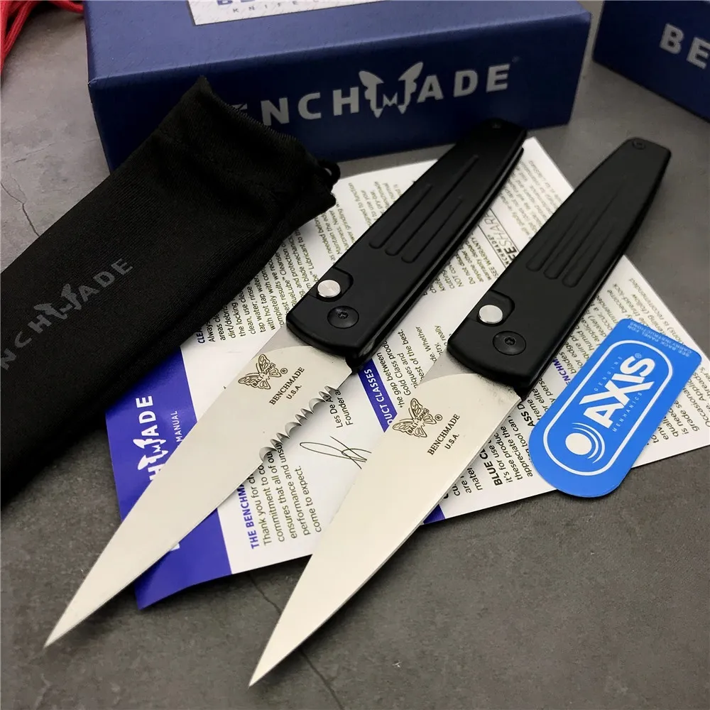 Benchmade BM 1000 折りたたみ自動ナイフ屋外狩猟キャンプサバイバル自己防衛 940 535 485 781 3300 4600 3400 マイクロポケットナイフ