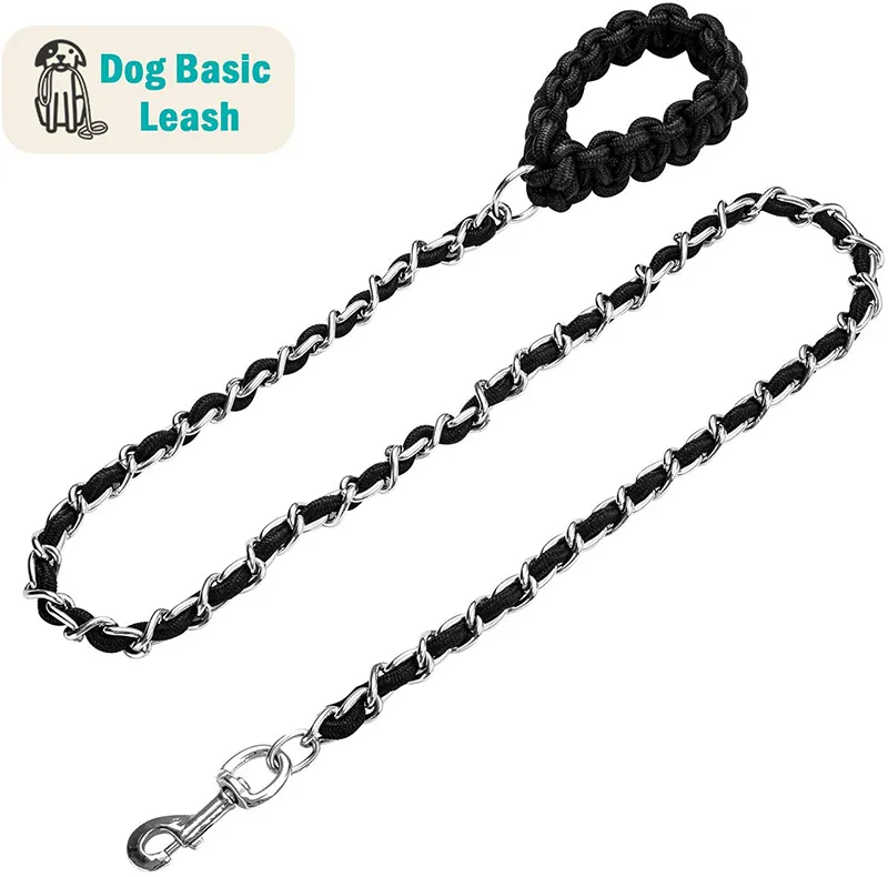 Dog online leash metal