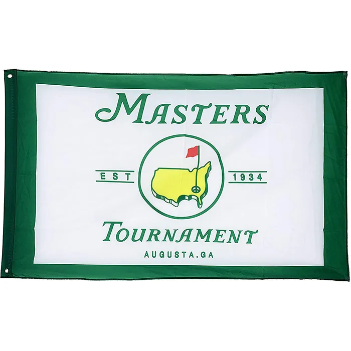 Masters PGA Golf 3x5 Flag Custom 3x5ft Flags All Country Digital Printing 80% Bleed 100D Polyest