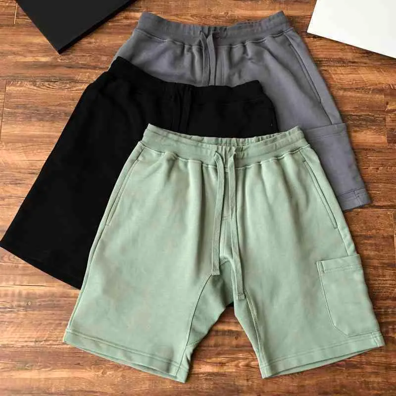 22 summer men`s shorts pocket embroidery bio metal stone badge Island nylon Sports sports casual pants