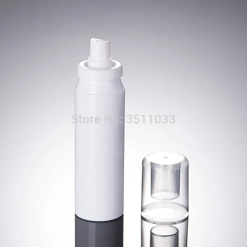 白いプラスチックペットバヨネットハイドロソル化粧品の100mlのファインミストスプレーボトル包装トラベル瓶詰めブランチ12pcs 24pcs