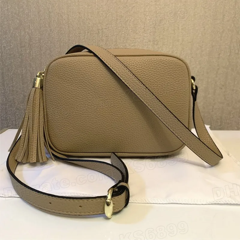 Handväskor av högsta kvalitet axelväska plånbok handväska kvinnor handväskor crossbody sooho väska disko fransad messenger handväska 22 cm