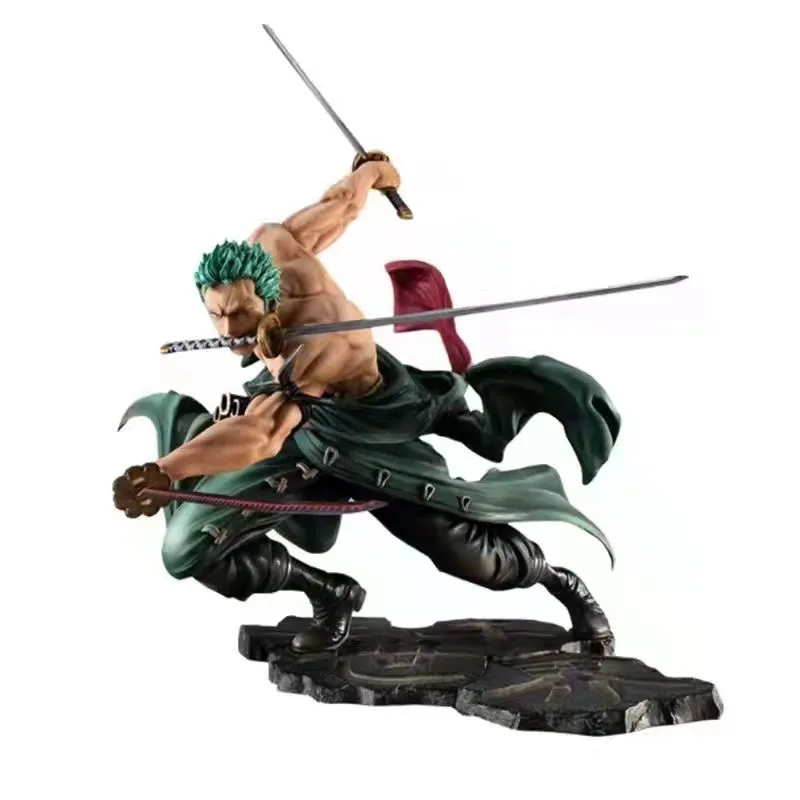 Neue One Piece Anime Figur Gk Roronoa Zoro Drie-Blade Sa-Maximale Manga Anime Standbeeld Pvc action Figure Sammlung Modell Spielzeug