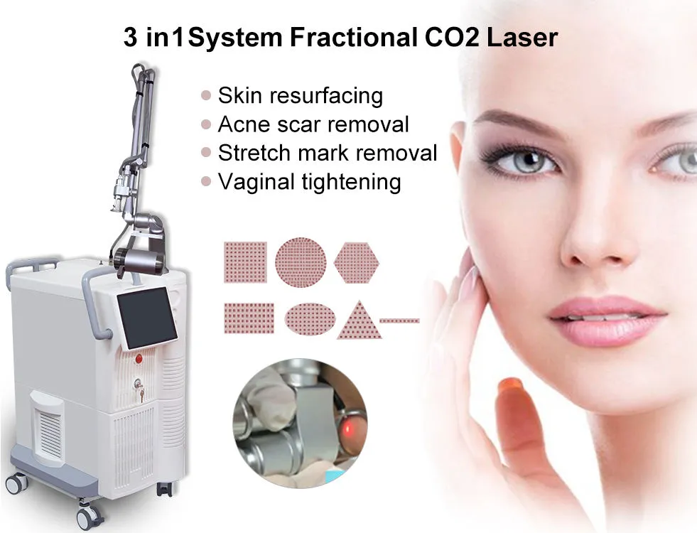 2021 Germany 4D System Co2 Fractional Laser With Germany Handle and U.S RF Metal Tube