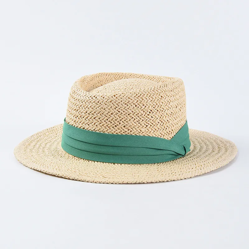 New Handmade Straw Beach Hat For Women Summer Holiday Panama  display picture 2
