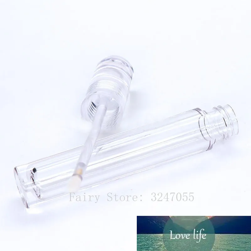 Transparent Clear Lip Gloss Tube Container 5.5 ml Läppstift Tom 25/30/50 Pieces Rensa påfyllningsbara