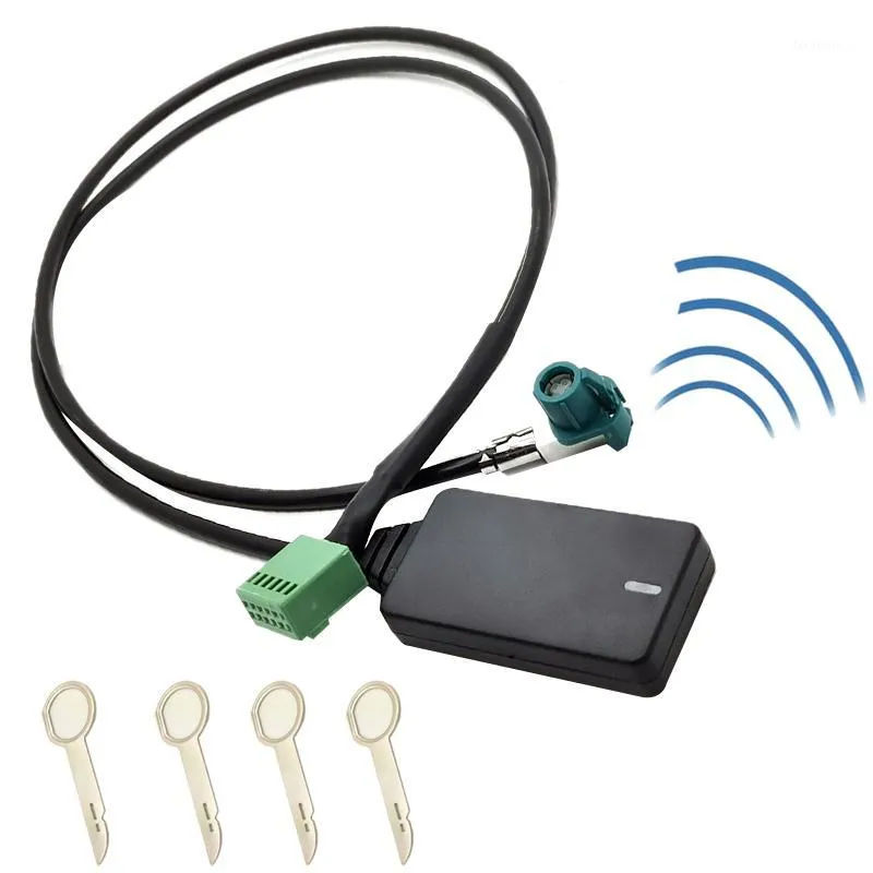 Kit Auto Bluetooth 12 Pin 12V Wireless AUX 5.0 Adattatore Vivavoce