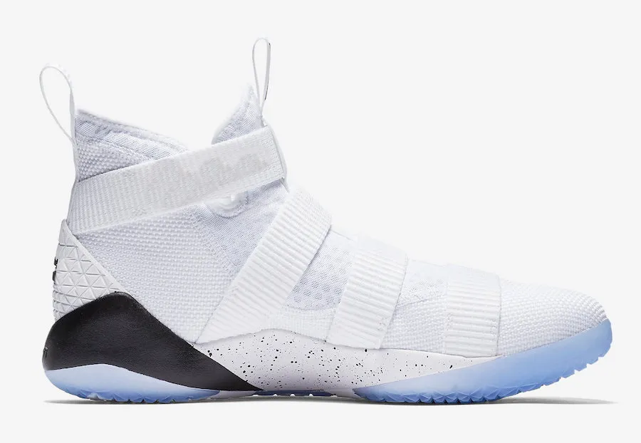 lebron soldier 11 white and blue