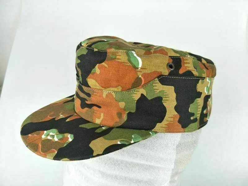 Reprodukcja II wojny światowej żołnierz armii niemieckiej Leibermuster Camo Field Cap Store 56051011