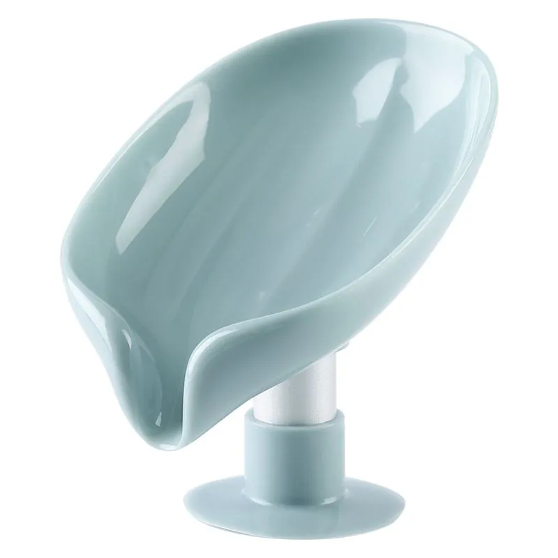 Portasapone a forma di foglia creativa Scatola portaoggetti Accessori per il bagno Toilette Forniture per il bucato Gadget per vassoi