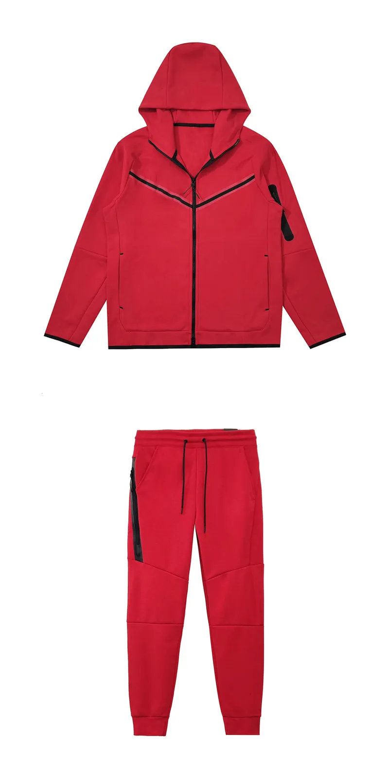 Mens tech fleece pants top