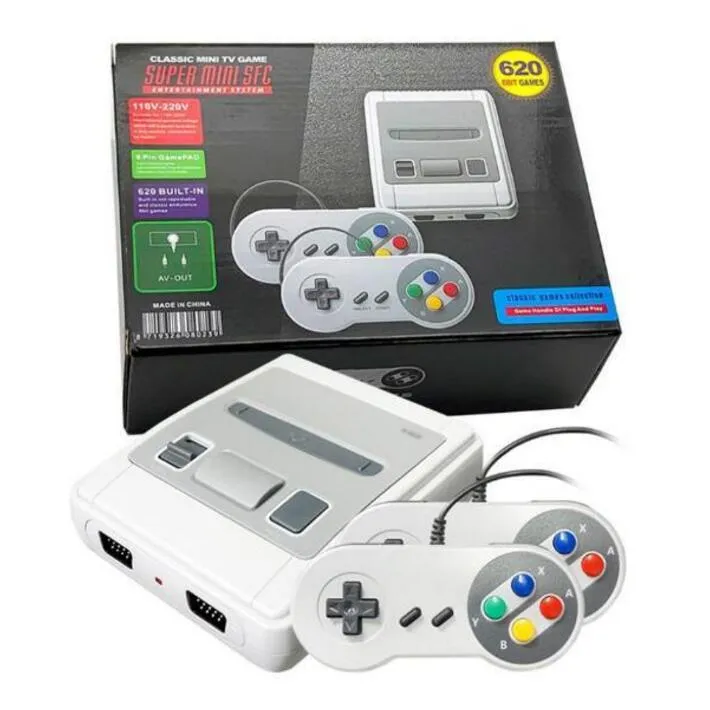 Video Game Console 620 Game Double Play For Snes Mini Retro Game