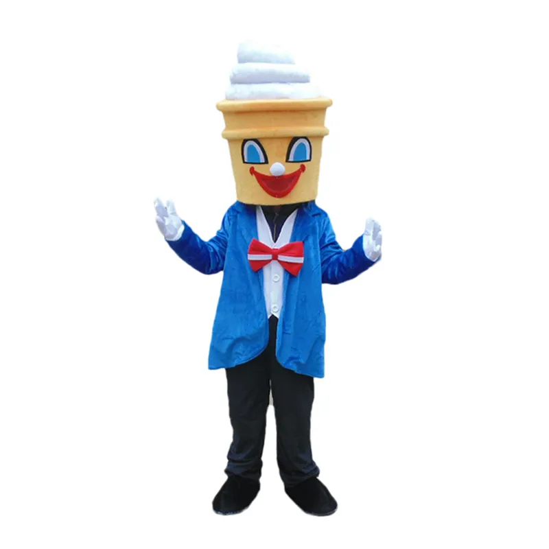 Halloween Blue Ice Creams Mascot Costumes Christmas Fancy Party Dress