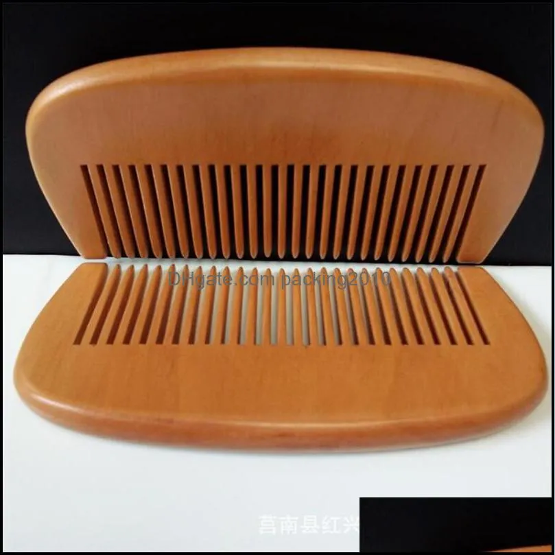 Delicate wood comb custom your design beard comb customized combs laser engraved wooden hair comb for women men grooming