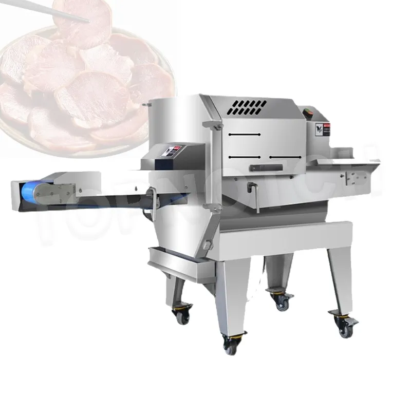 2022 Alta Qualidade Cozinha Carne Slicer Peito de Frango Máquina de Fileira de Fileira de Peixe