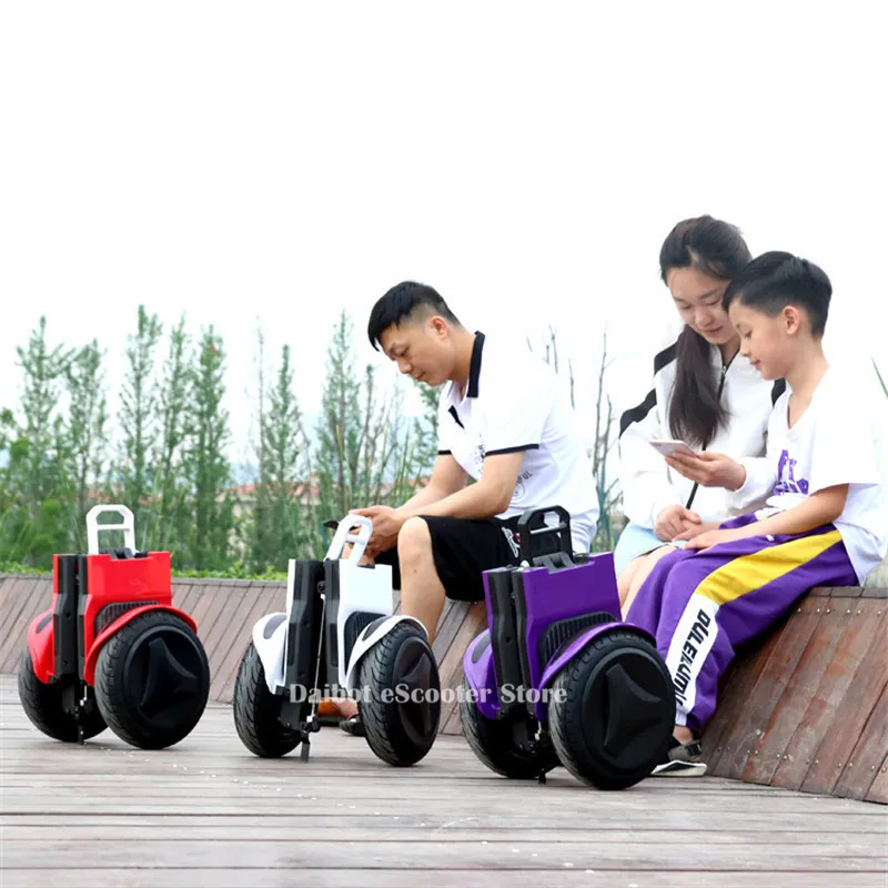 Daibot Off Road Electric Scooter Foldable 2 Wheels Self Balancing Scooters Double Drive 250W 36V Hoverboard Skateboard Bluetooth (24)